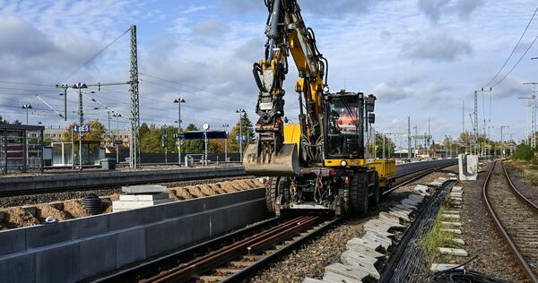 Bahnhof Wittenberge wird saniert