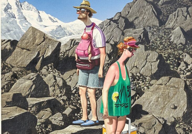 „Großglockner“ von Gerhard Haderer.