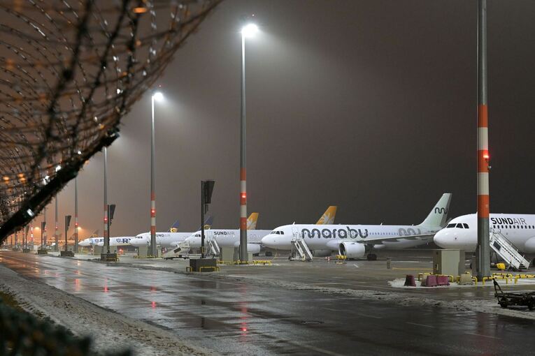 Winterwetter - Flughafen Berlin/Brandenburg Winterwetter - Flughafen Berlin/Brandenburg