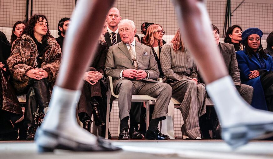 König Charles auf Londoner Modewoche König Charles auf Londoner Modewoche