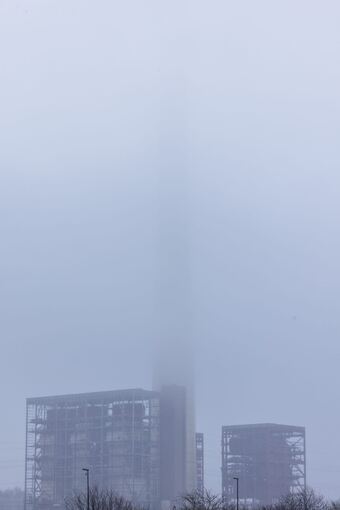 Sprengung Kamin des Steinkohlenkraftwerks Ibbenbüren