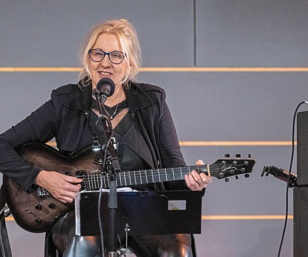 Claudia Pohel begeistert das Publikum.