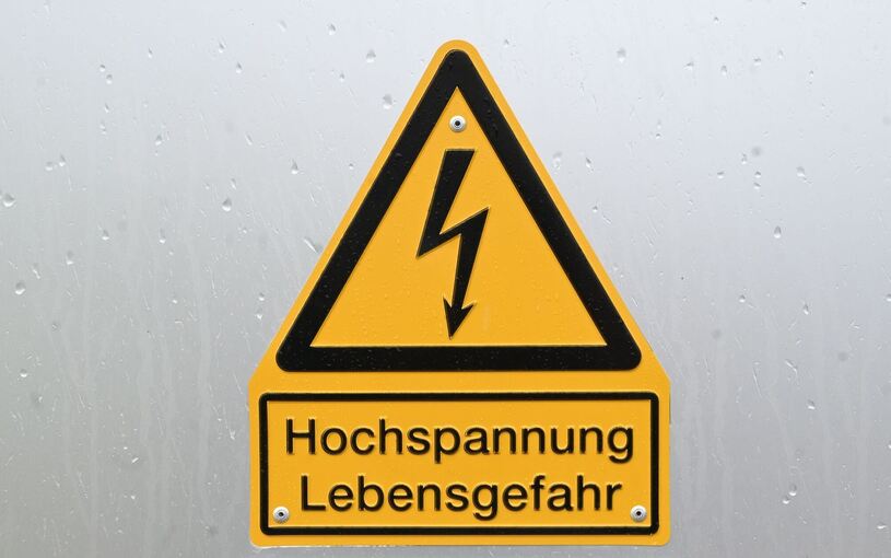 Warnschild