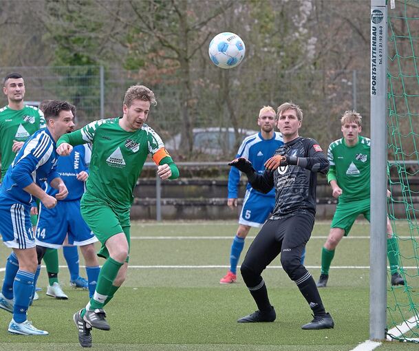 Die SGM Gemmrigheim/Walheim (in Grün) lässt dem SKV Erligheim kaum eine Chance.