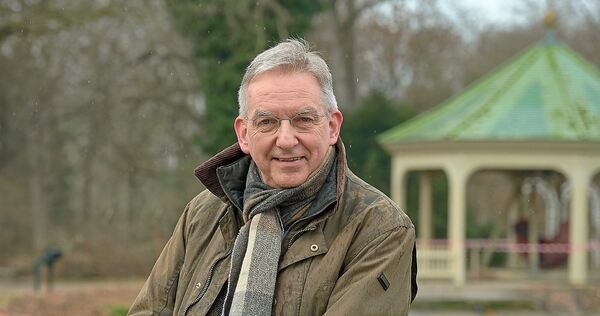 Rückzugsort: Der Schüsselesee im Blühenden Barock gehört zu den Lieblingsorten von FDP-Landtagskandidat Wolfgang Vogt.