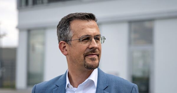 Nicht Handwerk, sondern Industrie: Christoph Ruffner ist seit etwas mehr als zwei Jahren Chef von Thales in Ditzingen.