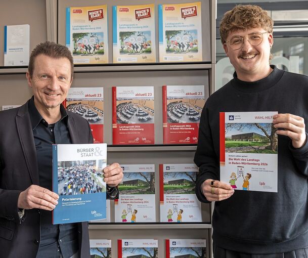 Thomas Franke und Nico Oesterwind von der LPB geben Tipps vor der Wahl.