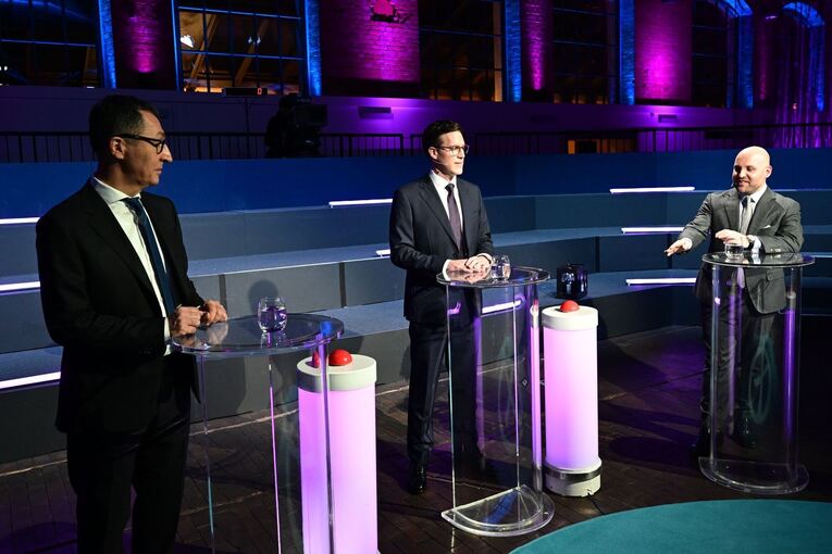 Vor der Landtagswahl: SWR-Triell mit CDU, Grünen und AfD