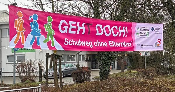 Die Stadtverwaltung Besigheim appelliert an Eltern, Kinder zu Fuß oder mit dem Fahrrad zur Schule zu schicken.