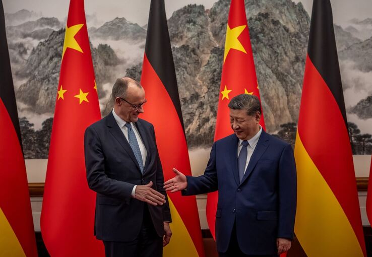 Bundeskanzler Friedrich Merz besucht China