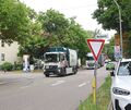Die Benninger Straße in Freiberg: Wenn die Murrbrücke bei Marbach ersetzt wird, führt der Umleitungsverkehr hier entlang.