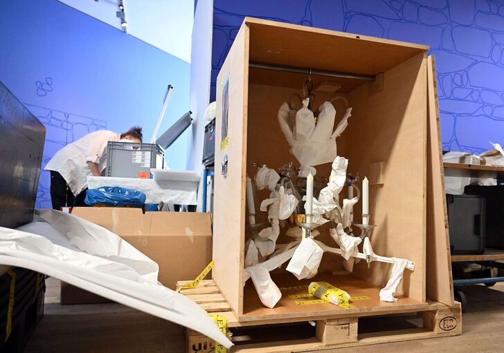 Stand der Sanierung Badisches Landesmuseum