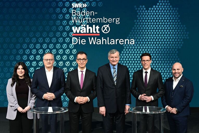 Vor der Landtagswahl: «Die Wahlarena» mit Spitzenkandidaten