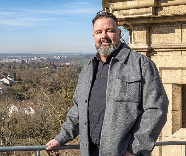 „Viele schöne Erinnerungen“: Reno Geisler auf dem Hohenasperg – einem Ort mit brisanter Vergangenheit.
