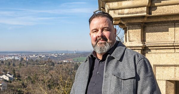 „Viele schöne Erinnerungen“: Reno Geisler auf dem Hohenasperg – einem Ort mit brisanter Vergangenheit.