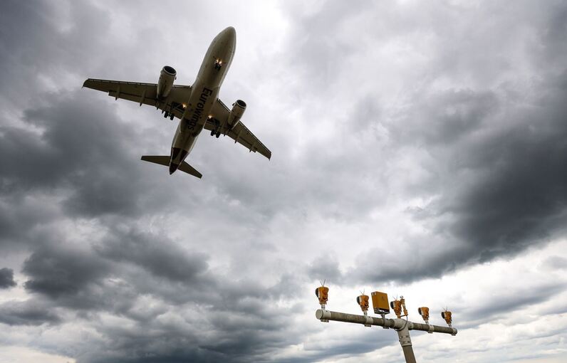 Dunkle Wolken in der Region Stuttgart Dunkle Wolken in der Region Stuttgart