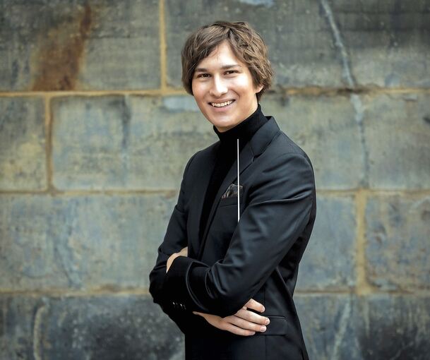 Debüt mit den Stuttgarter Philharmonikern: Aurel Dawidiuk.