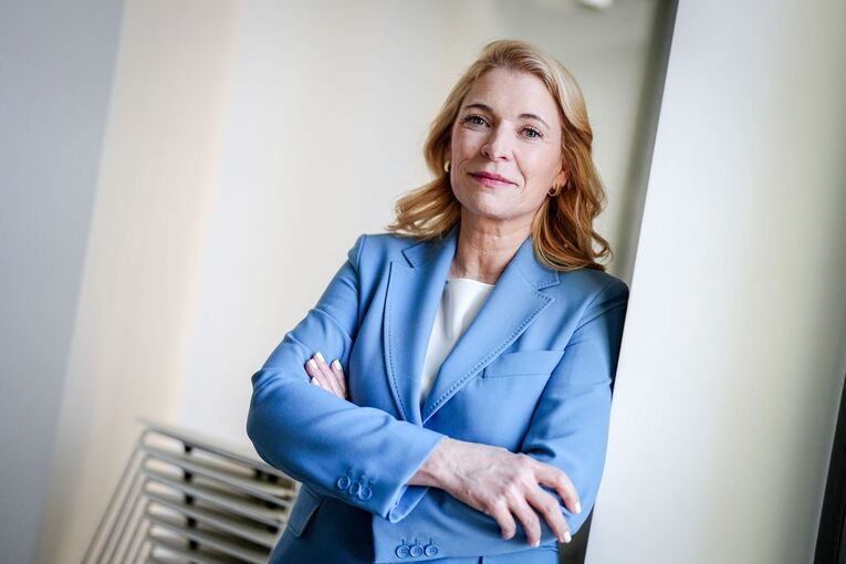 Bahnchefin Evelyn Palla