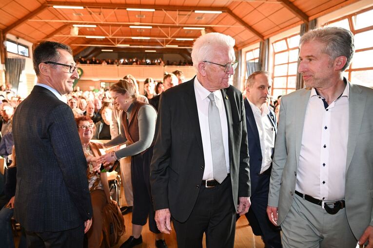 Wahlkampfveranstaltung in Baden-Württemberg Wahlkampfveranstaltung in Baden-Württemberg