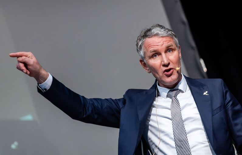 AfD-Wahlkampf mit Höcke in Reutlingen