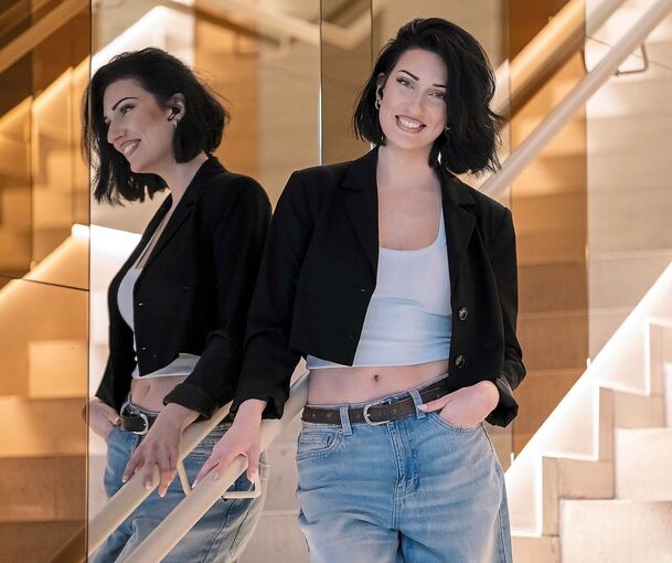 Vicky Lampidi hat sich viel vorgenommen.