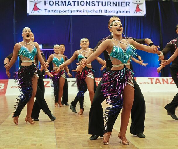 Platz drei beim Heimturnier: das A-Team der TSG Bietigheim.