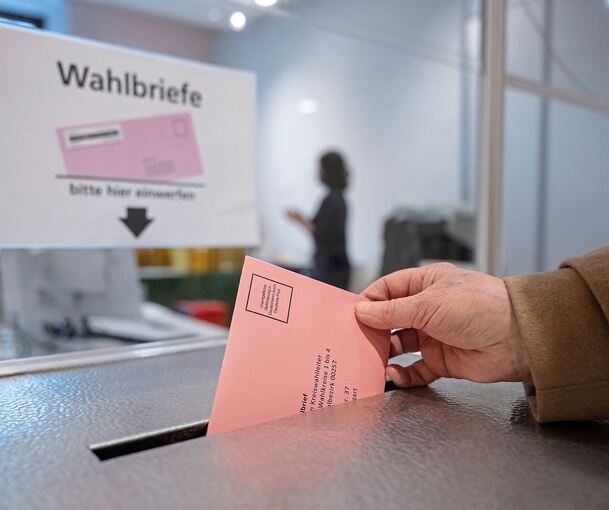 In zwei Ludwigsburger Wahllokalen werden spezielle Stimmzettel verwendet. In zwei Ludwigsburger Wahllokalen werden spezielle Stimmzettel verwendet.