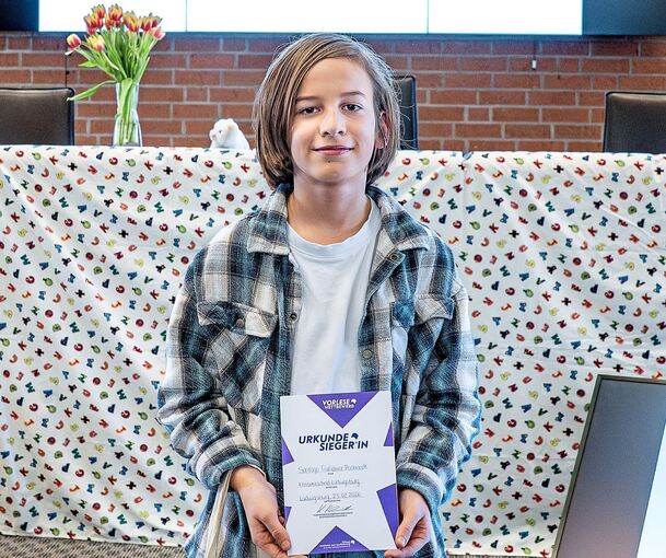 Sieger im Bereich Nord: Santiago Gutiérrez Pockrandt, Gymnasium I Im Ellental, Bietigheim-Bissingen.