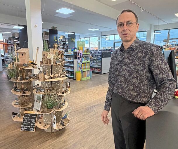 Sein Unternehmen Scharr Büro feiert 90-jähriges Bestehen – doch der Korntaler Inhaber Thomas Scharr blickt mit Sorge auf den Online-Boom und das schleichende Verschwinden des stationären Handels.