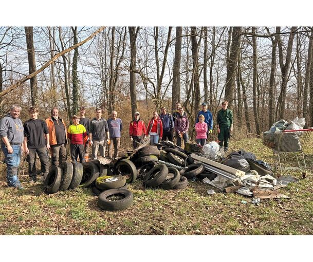 „Wie beim Reifenhändler“: Reiche Ernte für die Helfer und Helferinnen.