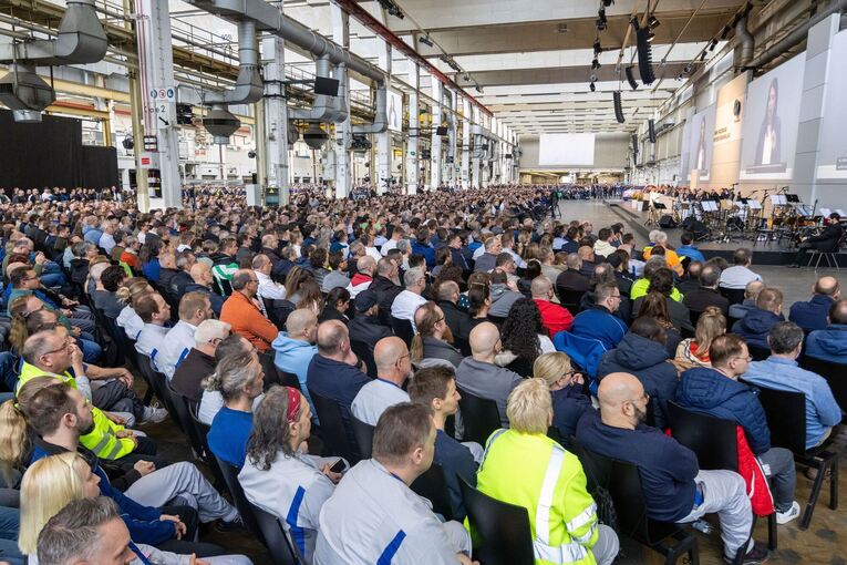 VW-Betriebsversammlung in Wolfsburg
