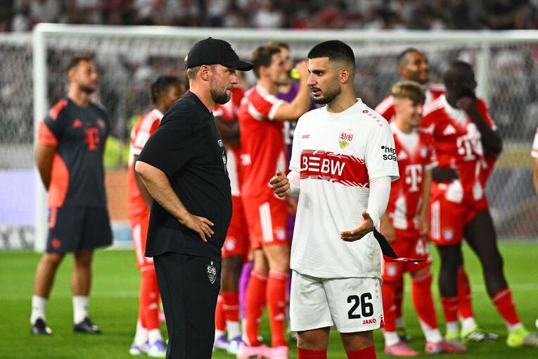 Sebastian Hoeneß (l) und Deniz Undav (r)