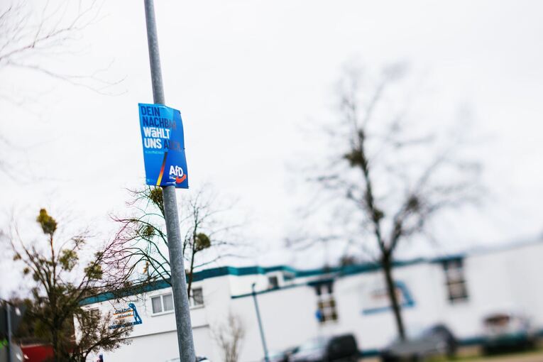 Wahlplakate in Lahr Wahlplakate in Lahr