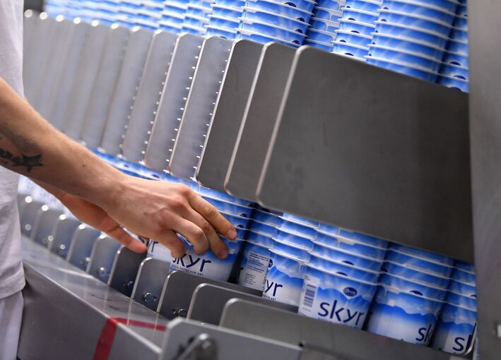 Skyr-Produktion Skyr-Produktion