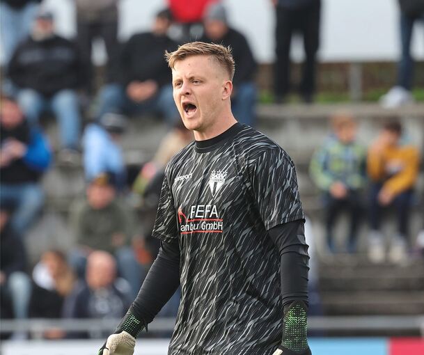 Zuletzt dreimal zu null gespielt: SGV-Torhüter Benedikt Grawe.