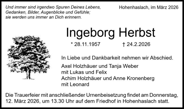 1658466(1-1)/Gauger Bestattungen GmbH