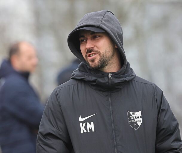 Bleibt auch in der nächsten Saison Hessigheims Trainer: Kevin Merkler.