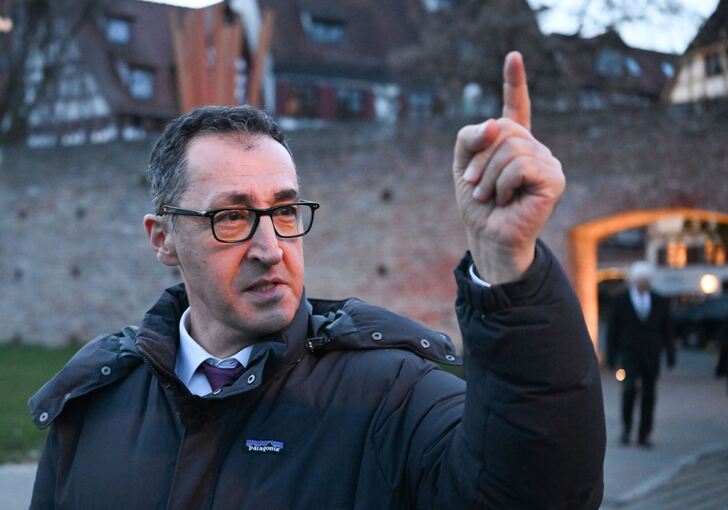 Wahlkampfabschluss des Grünen-Spitzenkandidaten Cem Özdemir