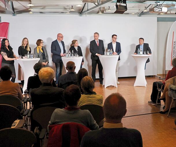 Die Kandidaten aus dem Wahlkreis Ludwigsburg stellen sich den Fragen der Chefredaktion.