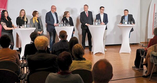 Die Kandidaten aus dem Wahlkreis Ludwigsburg stellen sich den Fragen der Chefredaktion.