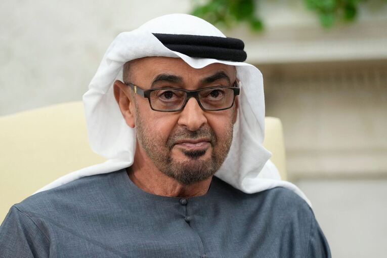 Der emiratische Präsident Mohammed bin Sajid Der emiratische Präsident Mohammed bin Sajid