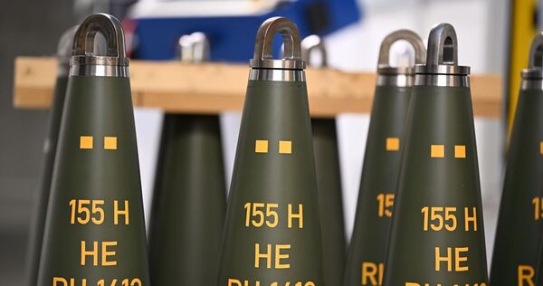 Artilleriegranaten von Rheinmetall