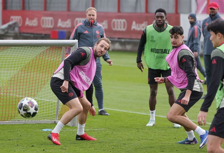 Abschlusstraining FC Bayern München