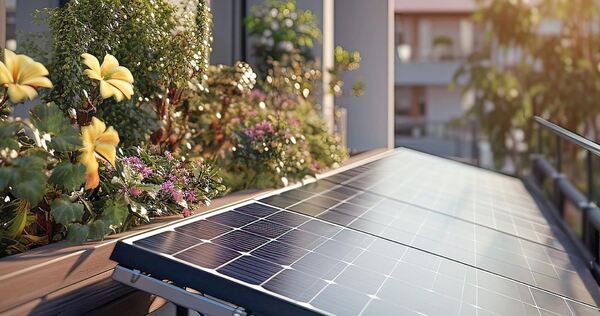 Photovoltaikanlagen gibt es mittlerweile in den unterschiedlichsten Größen - auch Balkonkraftwerke erfreuen sich immer größerer Beliebtheit.