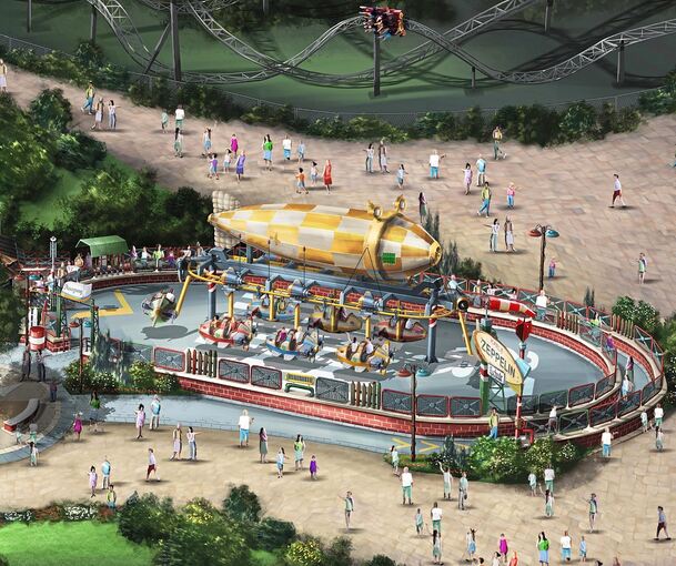 Neu in diesem Jahr: Die Familienattraktion „Luftikus“. Neu in diesem Jahr: Die Familienattraktion „Luftikus“.