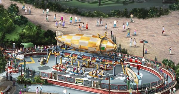 Neu in diesem Jahr: Die Familienattraktion „Luftikus“.