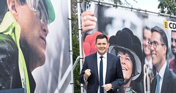 Tobias Vogt setzt im Kreis eine Bestmarke bei den Direktmandaten. Er ist als CDU-Generalsekretär aber auch für den aalglatten Wahlkampf seines Duzfreundes Manuel Hagel mitverantwortlich.