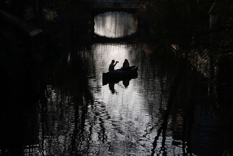 Frühlingswetter in Hamburg