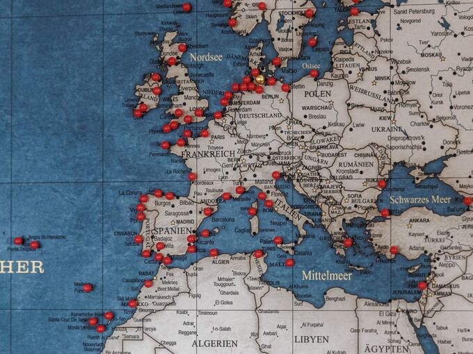 Verabschiedung vom Chef-Stewart der "Gorch Fock"