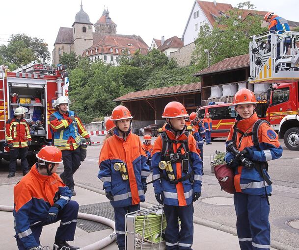 Auch die Besigheimer Jugendfeuerwehr soll in der neuen Feuerwache Platz finden.